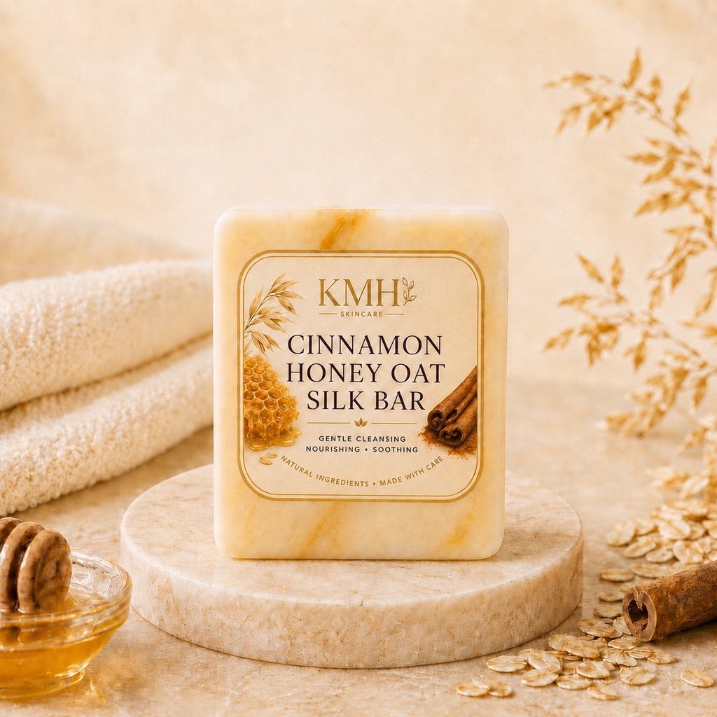 KMH Golden Silk Ritual – Luxury Botanical Skincare Set