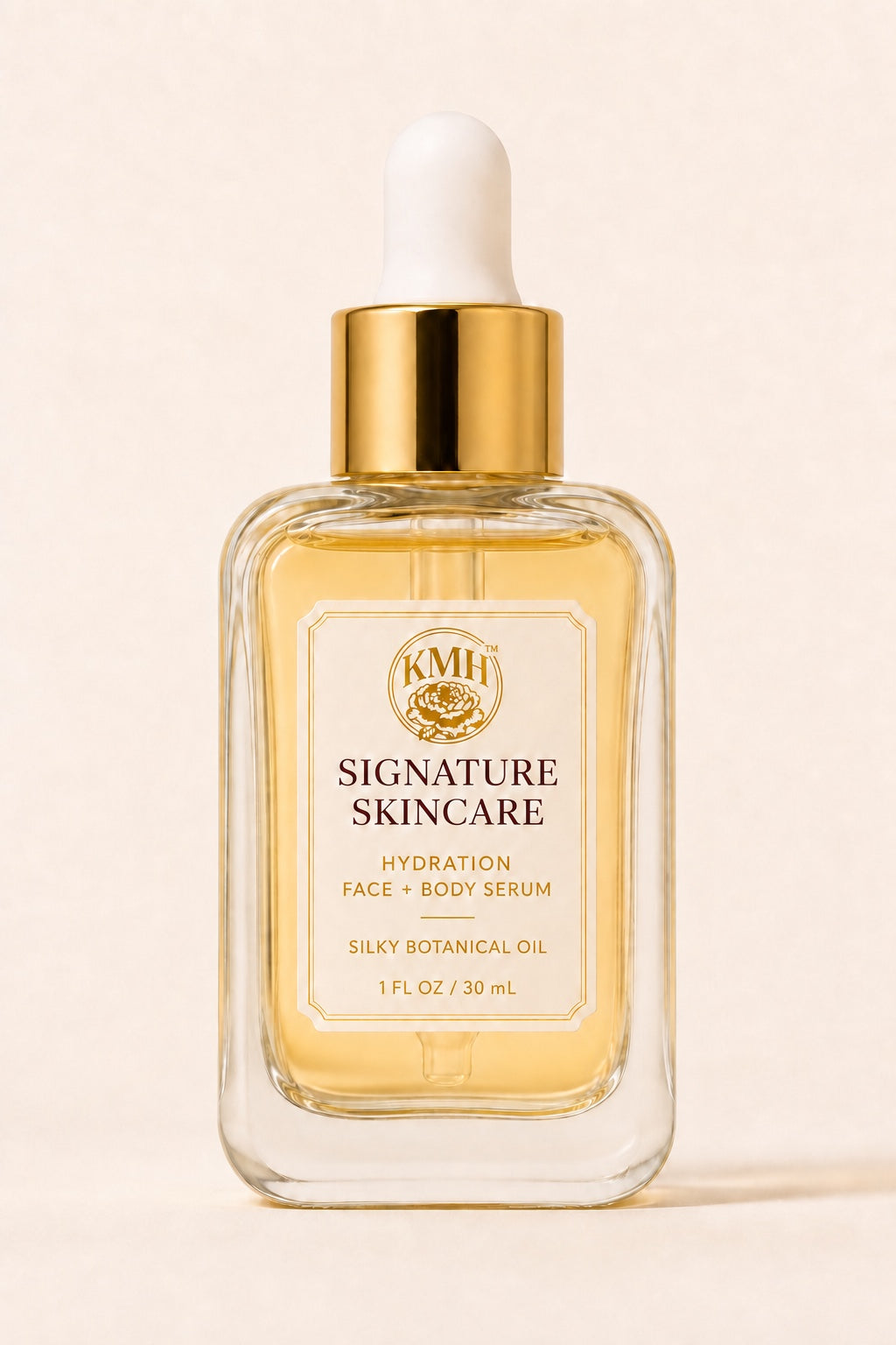 KMH Golden Silk Ritual – Luxury Botanical Skincare Set