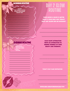 Beauty and Glow 30 day Journal  E-Book - KMH Signature Skincare
