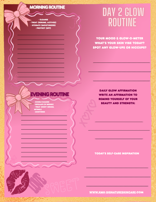 Beauty and Glow 30 day Journal  E-Book