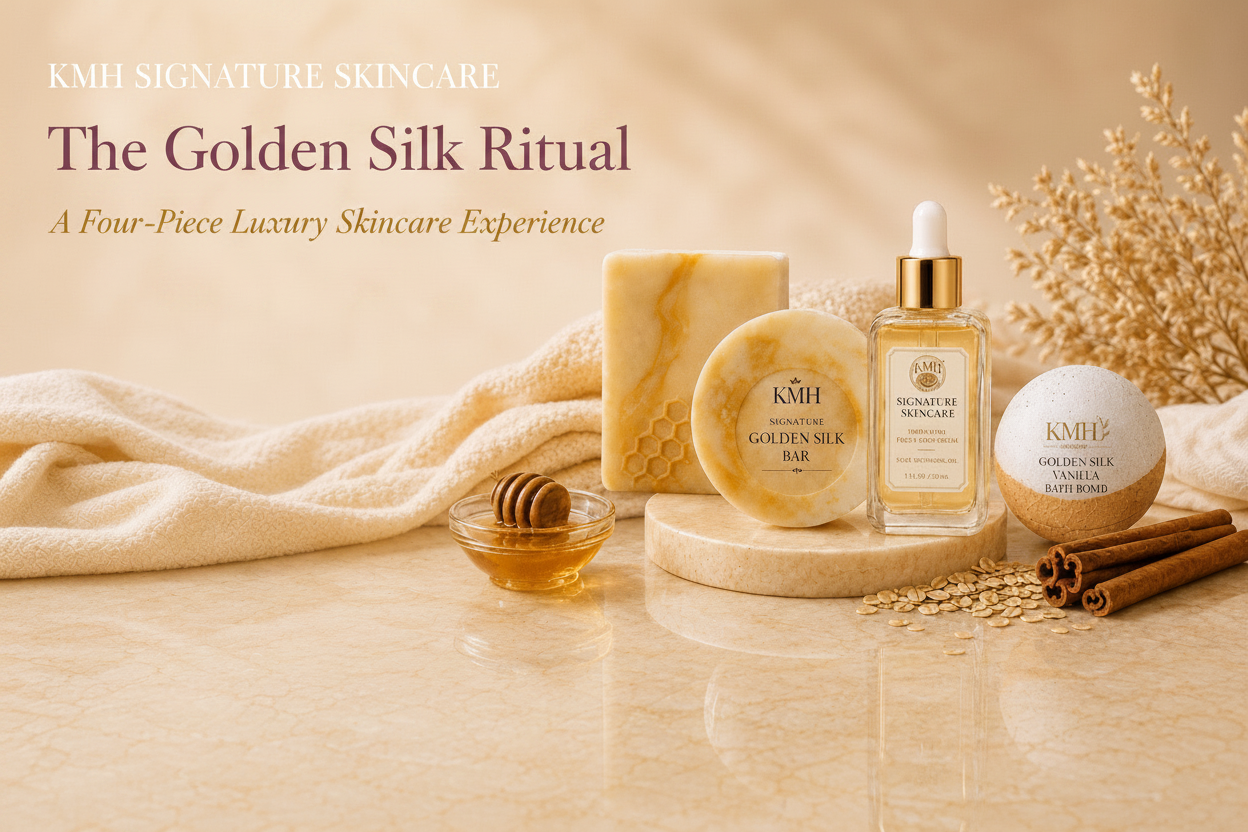 KMH Golden Silk Ritual Branded Hero