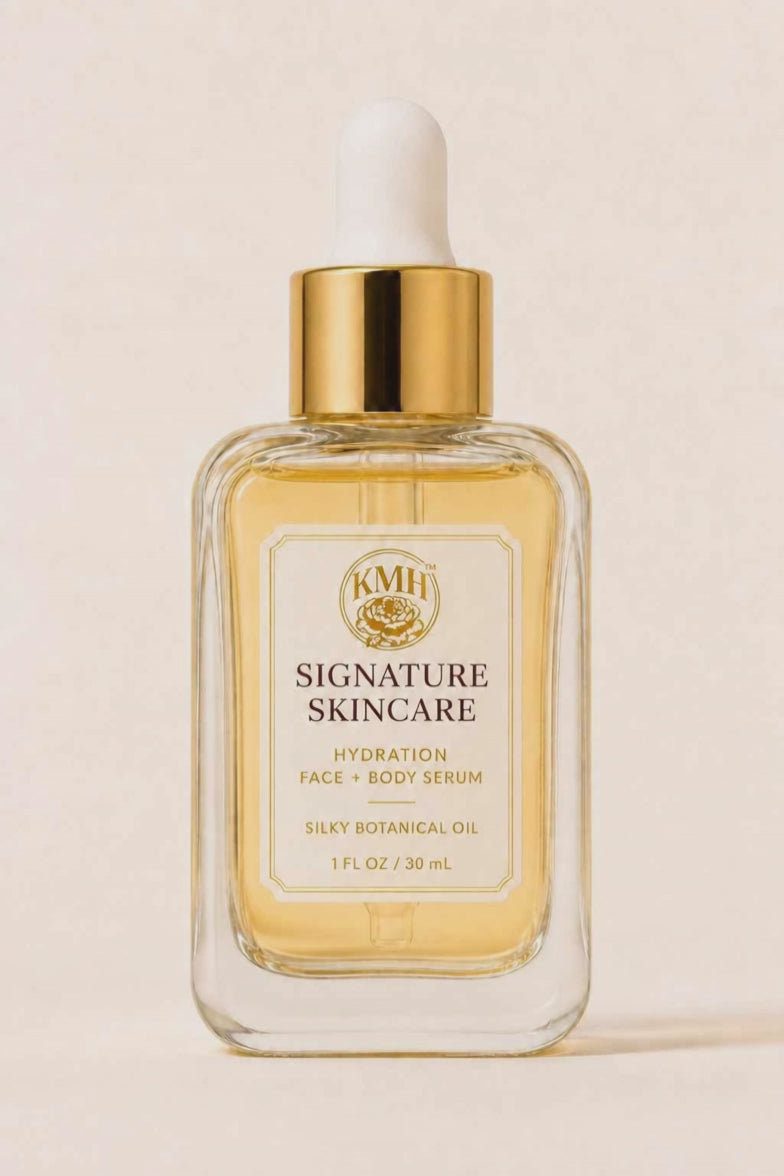 Video for KMH Signature Hydration Serum – Face & Body Oil, 1 oz
